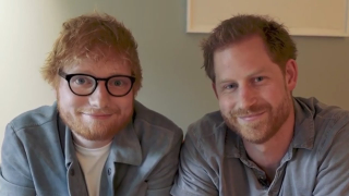 Prince Harry and Ed Sheeran, Together At Last
